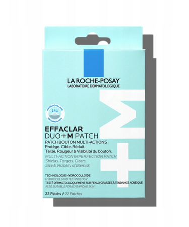 LA ROCHE POSAY Effaclar Duo+M Plasterki na wypryski 22 sztuki
