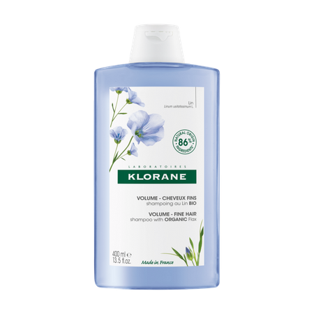 Klorane Szampon z organicznym lnem 400 ml