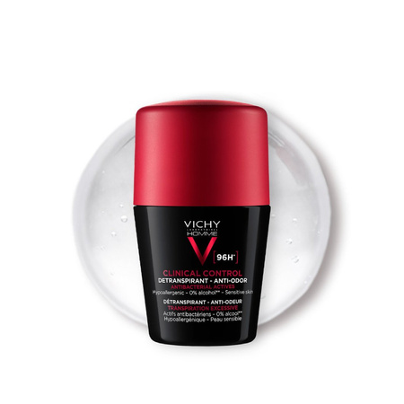 Vichy Homme Clinical Control 96h Dezodorant dla mężczyzn roll-on 50 ml