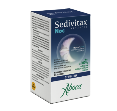 Aboca Sedivitax Noc Advanced 27 kapsułek
