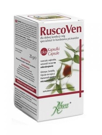 Aboca Ruscoven Plus 50 kapsułek