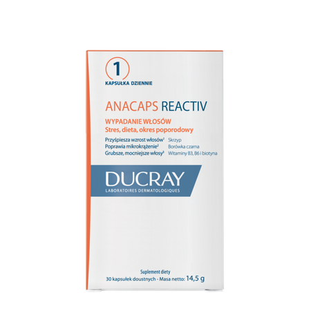Ducray Anacaps Reactiv kapsułki 30 sztuk