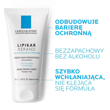 La Roche-Posay Lipikar Xerand regenerujący krem do rąk 50 ml