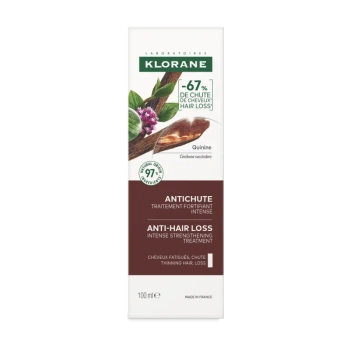 Klorane, kuracja przeciw wypadaniu włosów z chininą i kofeiną, 100 ml