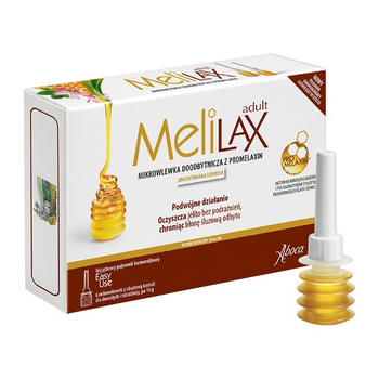 Melilax Adult Mikrowlewka doodbytnicza 6 wlewek