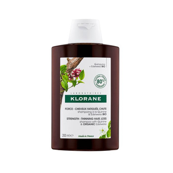 Klorane Szampon z chininą i organiczną szarotką 200 ml