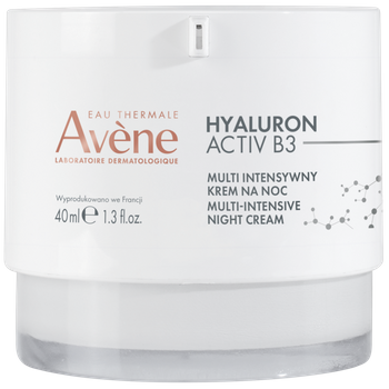 Avene Eau Thermale Hyaluron Activ B3 Krem na noc 40 ml