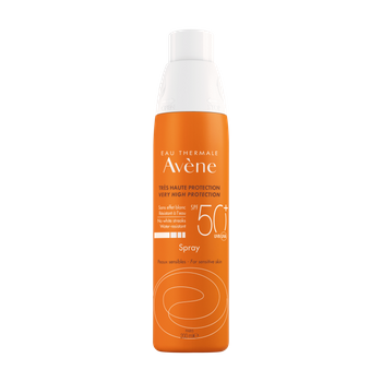 Avene Eau Thermale Bardzo wysoka ochrona przeciwsłoneczna Spray SPF 50+ 200 ml