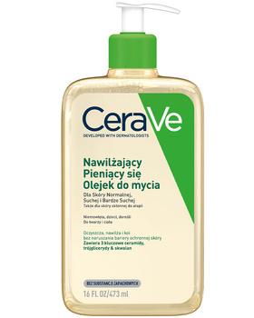 CeraVe Nawilżający pieniący się olejek do mycia 473 ml