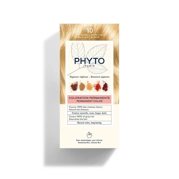 Phyto Color Farba do włosów 10 EKSTRA JASNY BLOND 1 opakowanie