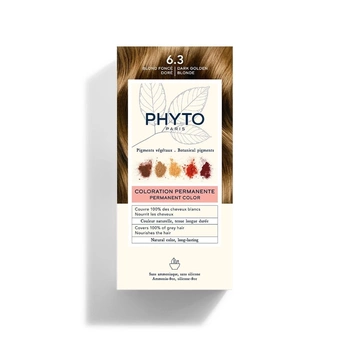 Phyto Color Farba do włosów 6.3 CIEMNY ZŁOTY BLOND 1 opakowanie