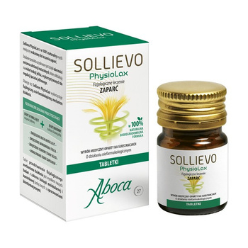 Aboca Sollievo PhysioLax Fizjologiczne leczenie zaparć 27 tabletek