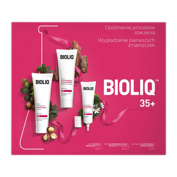 Bioliq 35+ Zestaw Promocyjny Krem na dzień cera mieszana 50 ml + Krem na noc 50 ml + Krem pod oczy 15 ml