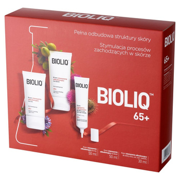 Bioliq 65+ Krem na dzień 50ml+Krem na noc 50ml+Krem do skóry wokół oczu, ust 30ml
