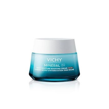 Vichy Mineral 89 Krem nawilżająco-odbudowujący 72h bogaty 50 ml