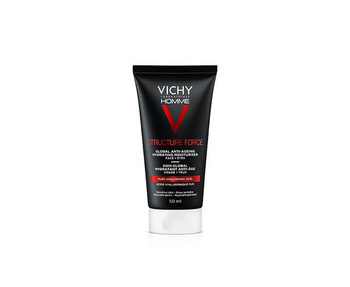 Vichy Homme Structure Force Przeciwzmarszczkowy krem wzmacniający z kwasem hialuronowym 50 ml