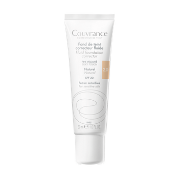 Avene Eau Thermale Couvrance Fluid Korygujący Odcień Naturalny 2.0 30 ml