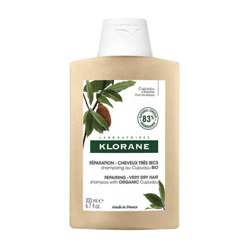 Klorane Szampon z organicznym Cupuacu regenerujący 200 ml