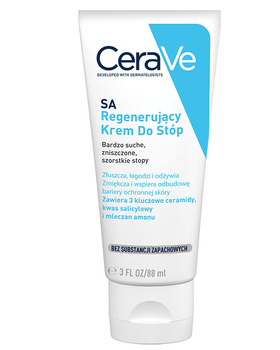 CeraVe SA Regenerujący krem do stóp z ceramidami do skóry bardzo suchej 88 ml