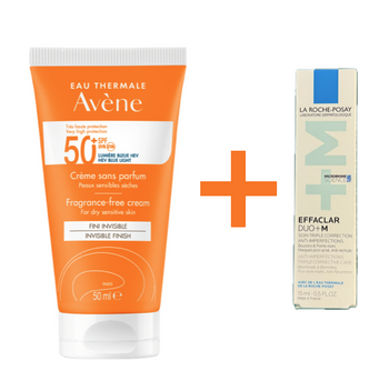 Avene Eau Thermale Krem bezzapachowy skóra sucha i wrażliwa SPF50 + 50 ml