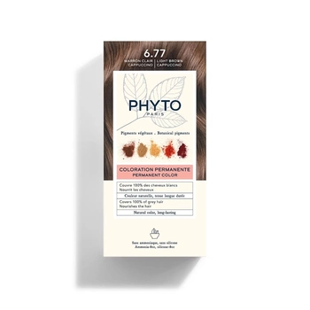 Phyto Color Farba do włosów 6.77 JASNY BRĄZ CAPUCCINO 1opakowanie