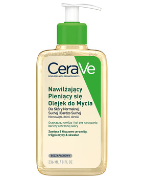 CeraVe Nawilżający pieniący się olejek do mycia 236 ml