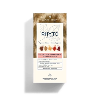 Phyto Color Farba do włosów 9 BARDZO JASNY BLOND 1opakowanie