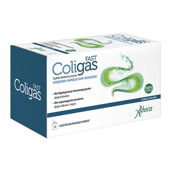 Coligas Fast Herbatka ziołowa 1,8 g x 20 saszetek