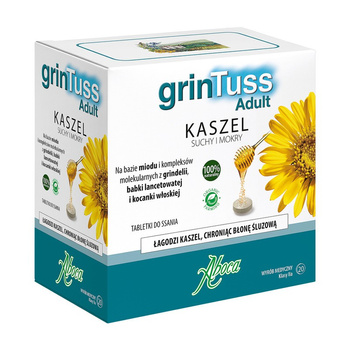 GrinTuss Adult 20 tabletek do ssania