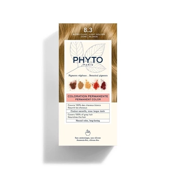 Phyto Color Farba do włosów 8.3 JASNY ZŁOTY BLOND 1 opakowanie