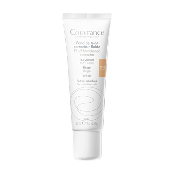 Avene Eau Thermale Couvrance Fluid Korygujący Odcień Beżowy 2.5 30 ml