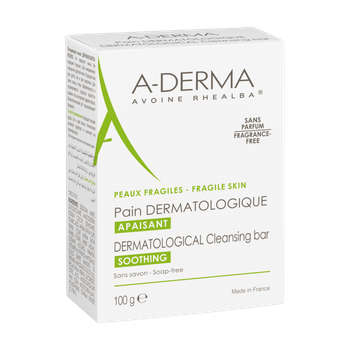 Aderma Oczyszczająca kostka dermatologiczna z wyciągiem z owsa 100 g