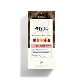 Phyto Color Farba do włosów 6 CIEMNY BLOND 1opakowanie