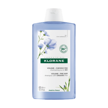 Klorane Szampon z organicznym lnem 400 ml