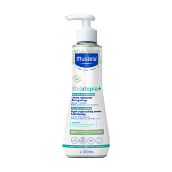 Mustela Stelatopia+ Krem uzupełniający lipidy przeciwświądowy 300 ml