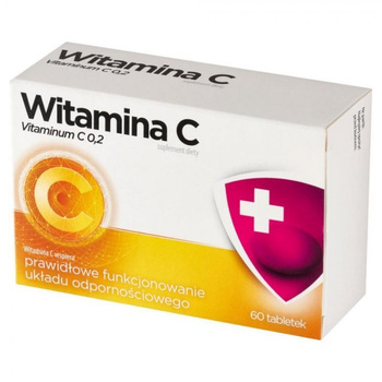 Witamina C 200 mg 60 tabletek Aflofarm
