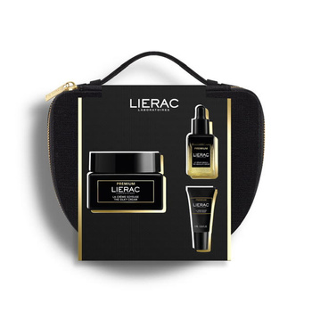 LIERAC ZESTAW PREMIUM Krem jedwabisty 50 ml + Serum 13 ml + Krem pod oczy 5 ml