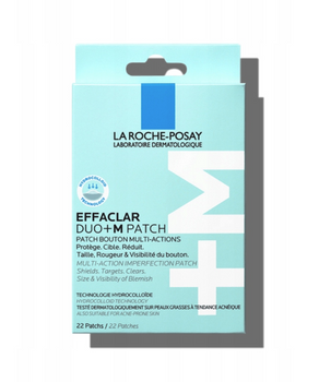 LA ROCHE POSAY Effaclar Duo+M Plasterki na wypryski 22 sztuki