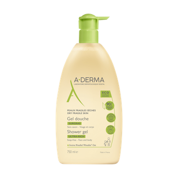 Aderma The Essentials Żel pod prysznic ultra bogaty 750 ml