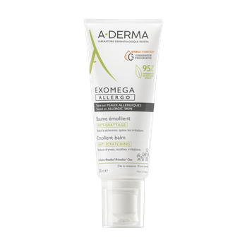Aderma Exomega Allergo Balsam emolient kosmetyk sterylny 200 ml