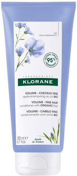 Klorane Odżywka z organicznym lnem 200 ml